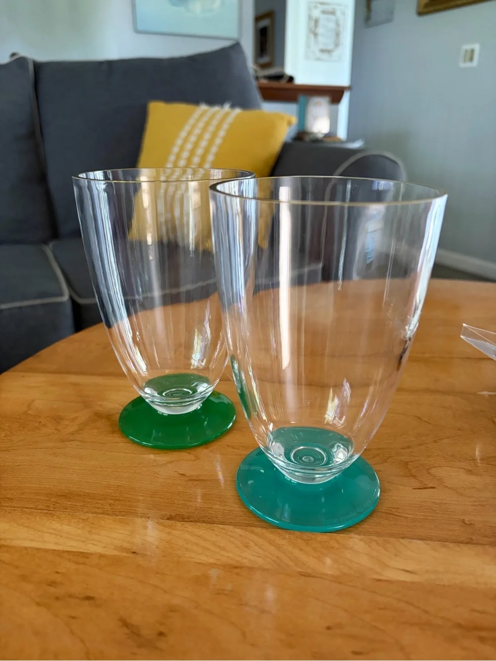 Kate Spade Clear Acrylic 16 oz Tumblers Set of 2 New in Box